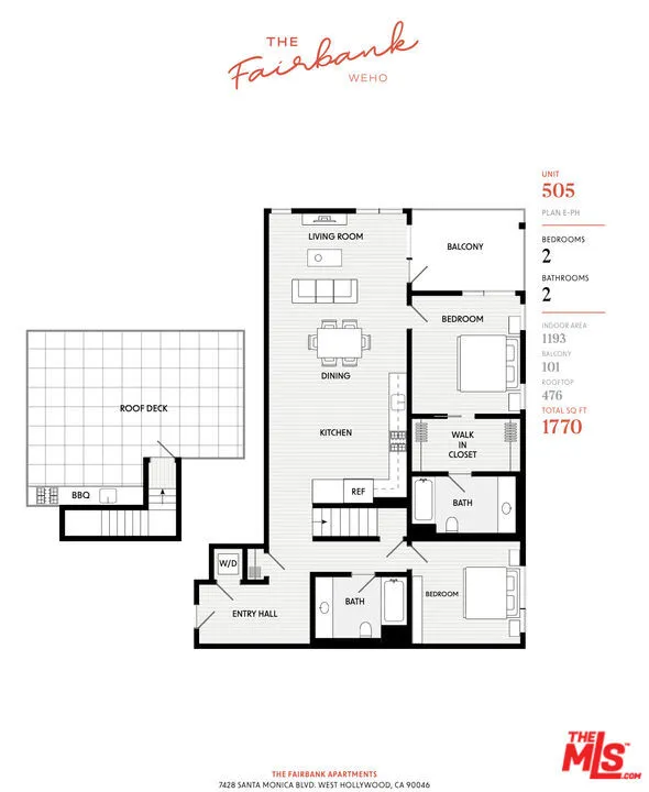 7428 Santa Monica Boulevard #PH 505 West Hollywood, CA 90046