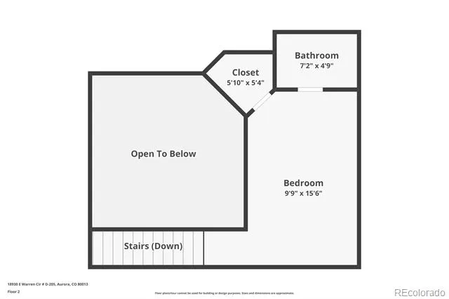 18930 E Warren Circle #D205 Aurora, CO 80013