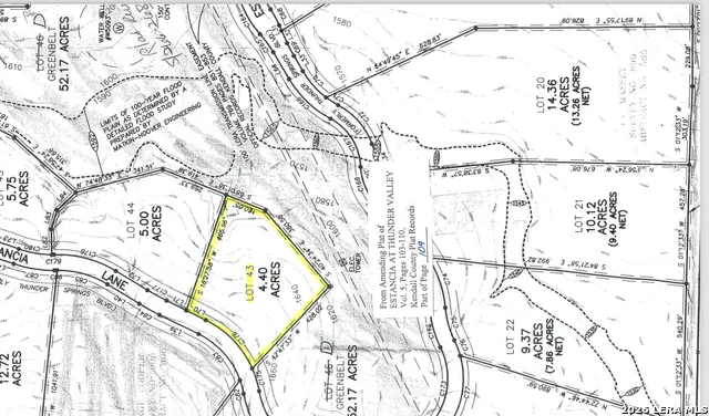 LOT 43 ESTANCIA LN Boerne, TX 78006