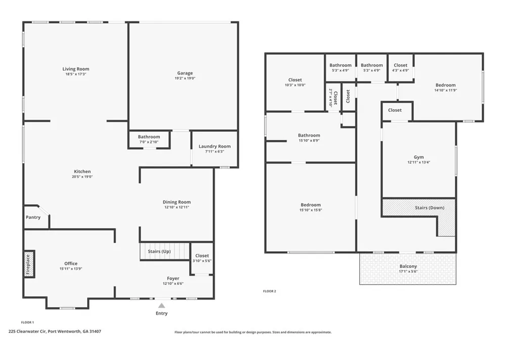 225 Clearwater Circle Port Wentworth, GA 31407