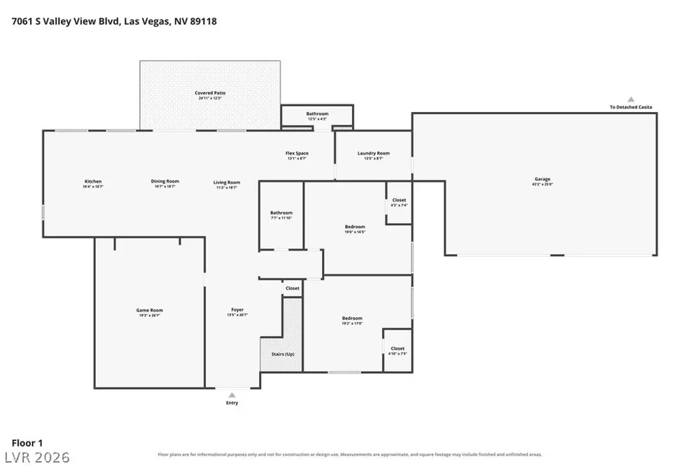 7061 S Valley View Boulevard Las Vegas, NV 89118