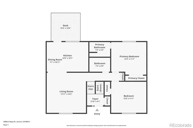 18866 E Napa Drive Aurora, CO 80013