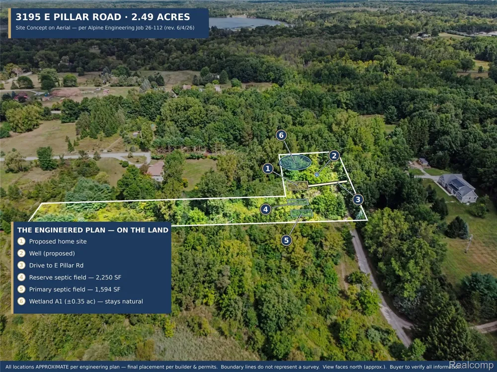 3195 E Pillar Drive Webster Township, MI 48189
