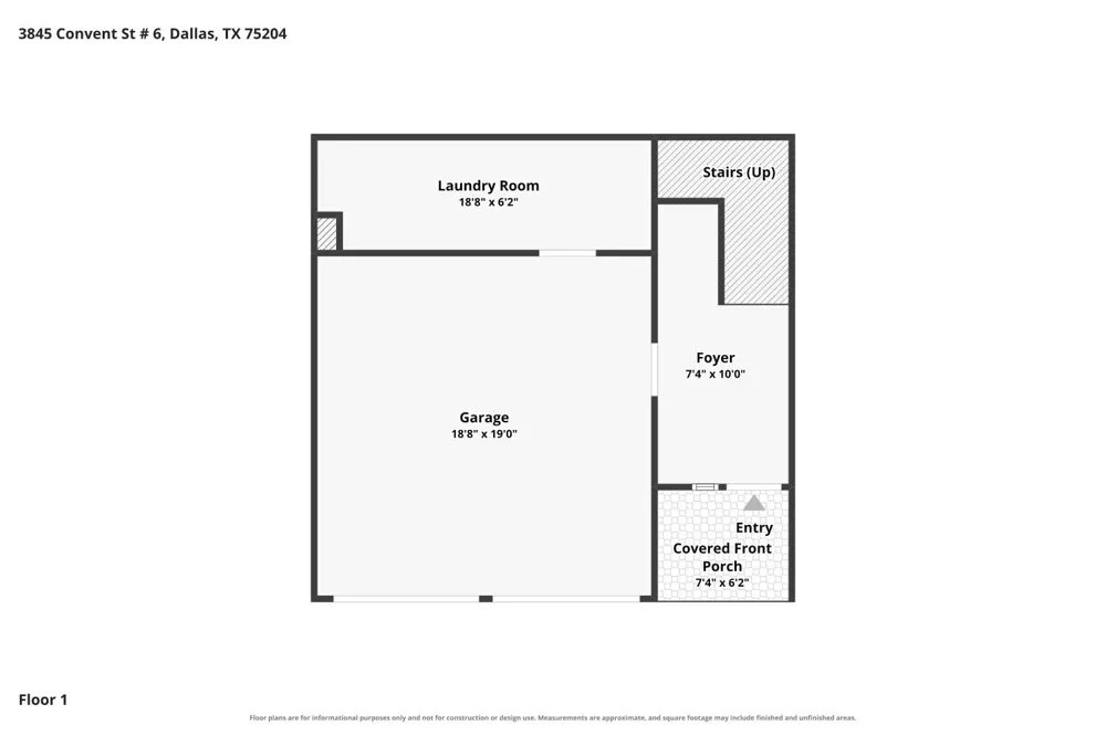 3845 Convent Street #6 Dallas, TX 75204