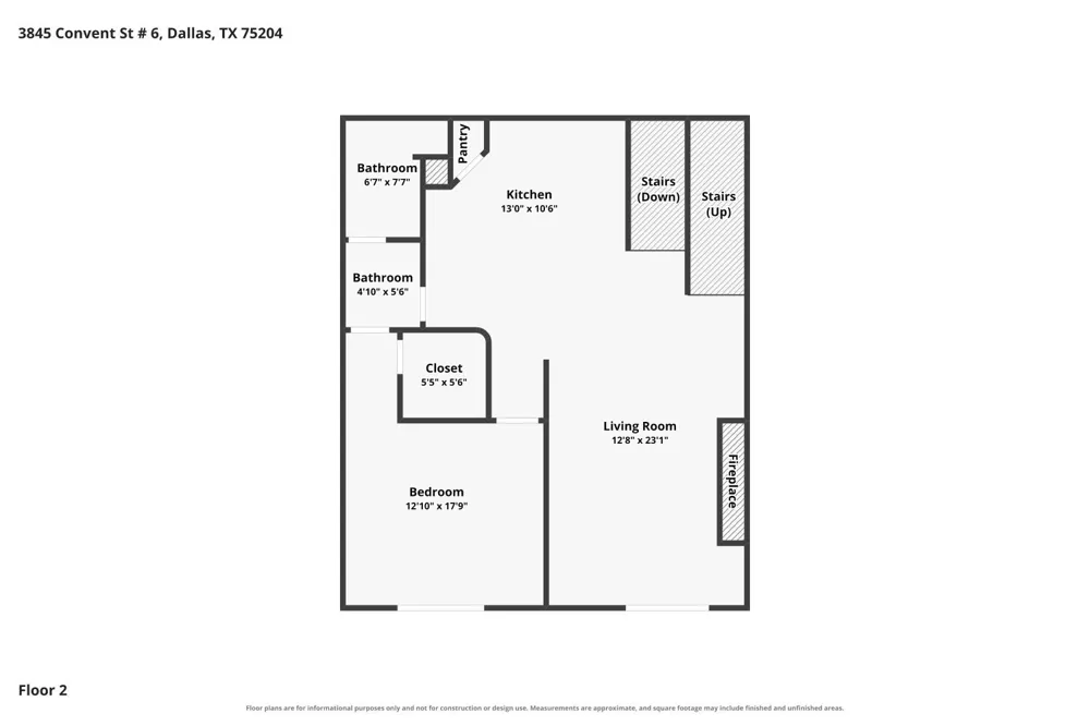 3845 Convent Street #6 Dallas, TX 75204