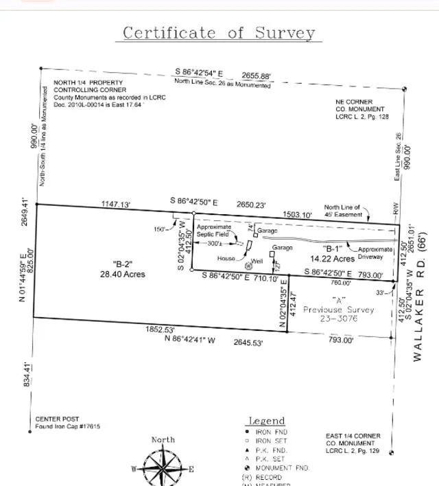 Wallaker Road Joyfield Township, MI 49617