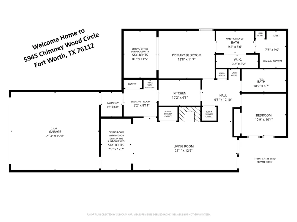 5945 Chimney Wood Circle Fort Worth, TX 76112