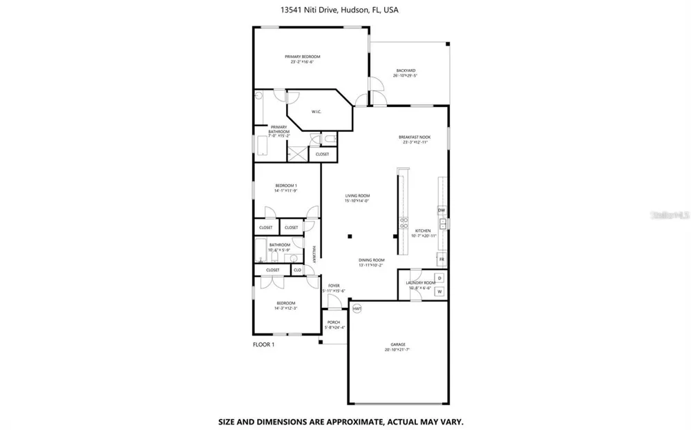 13541 NITI DRIVE Hudson, FL 34669