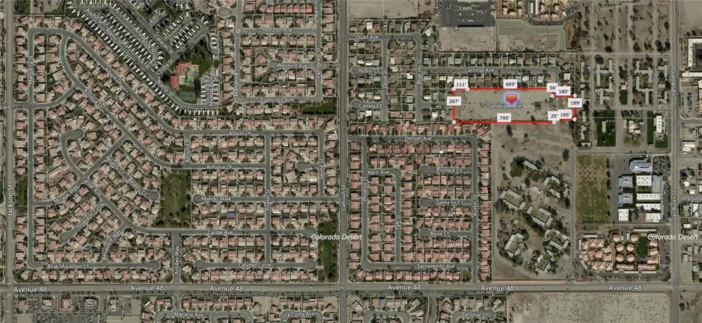 Sandpiper Avenue Indio, CA 92201