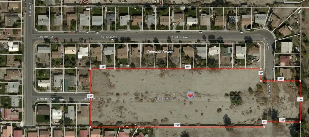 Sandpiper Avenue Indio, CA 92201