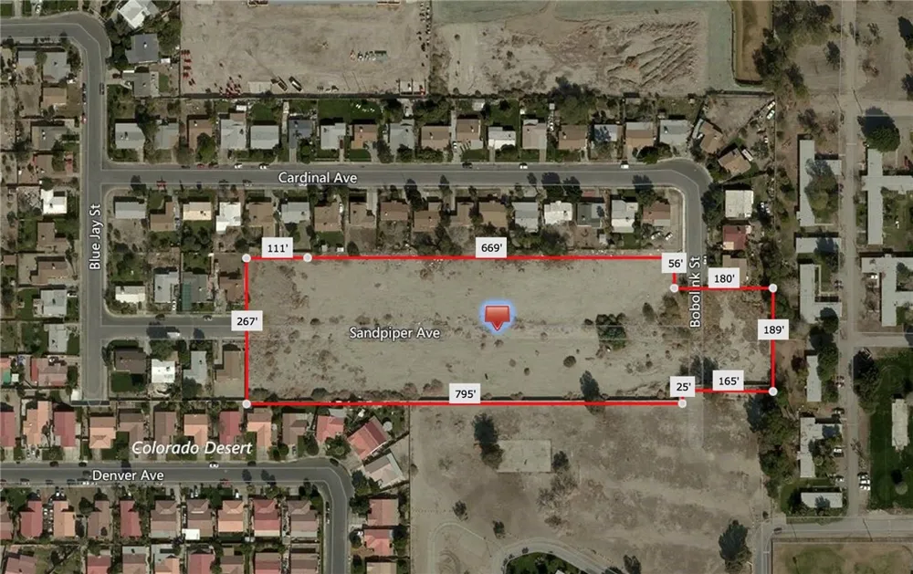 Sandpiper Avenue Indio, CA 92201