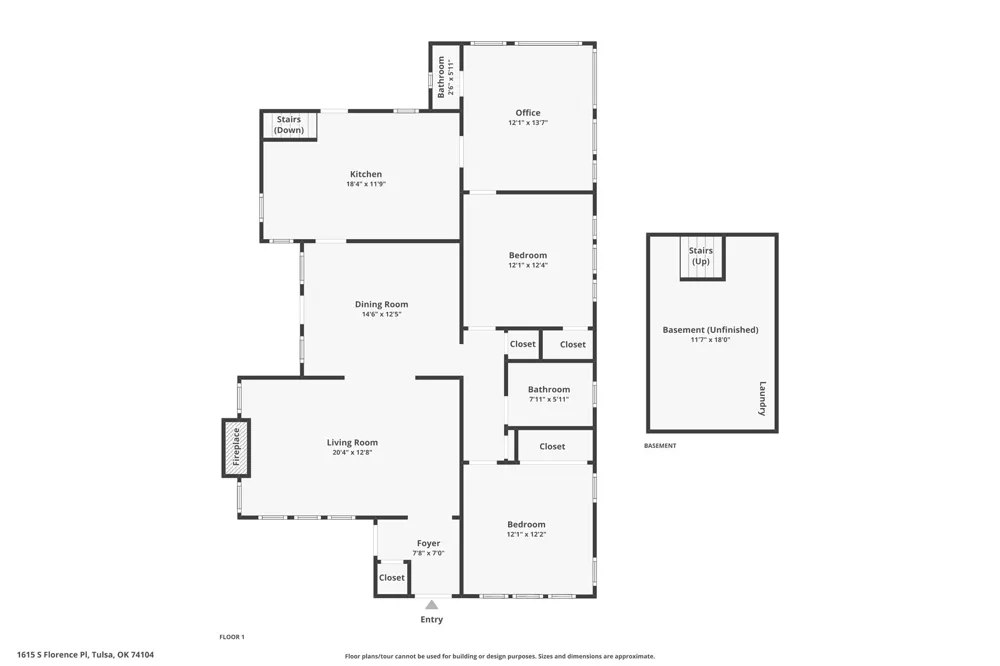 1615 S Florence Place Tulsa, OK 74104
