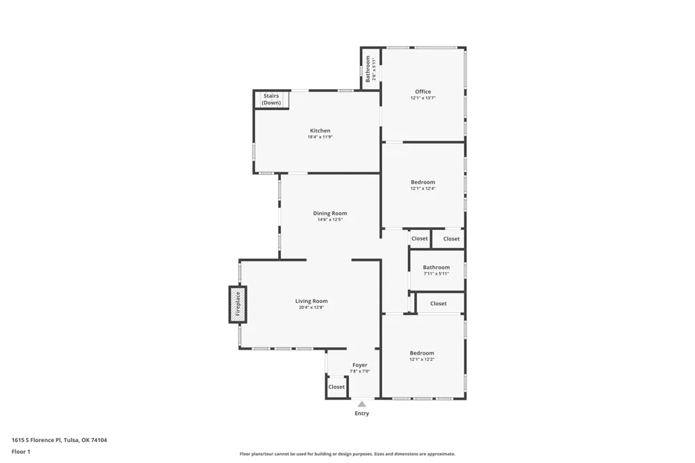1615 S Florence Place Tulsa, OK 74104