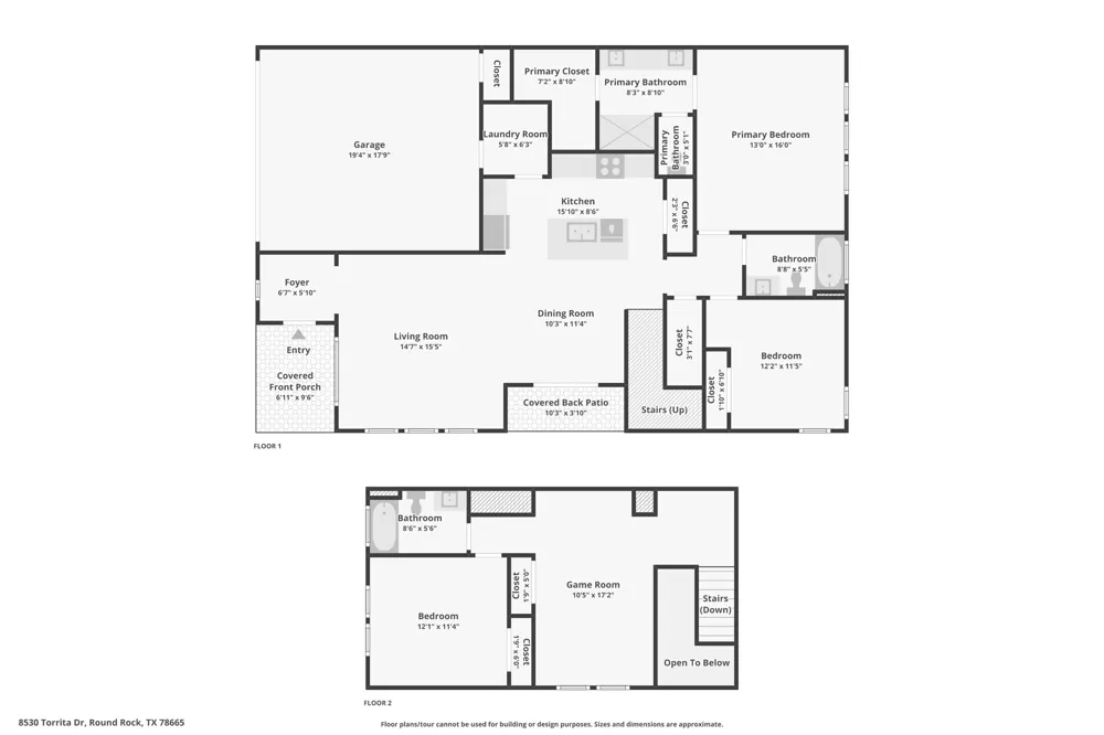 8530 Torrita Drive Round Rock, TX 78665