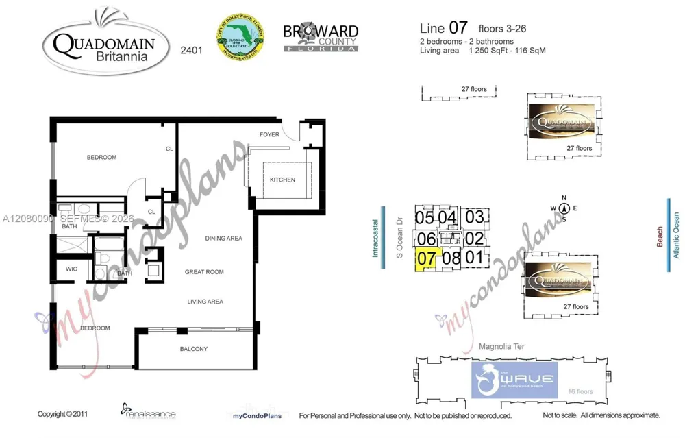 2401 S Ocean Dr #507 Hollywood, FL 33019