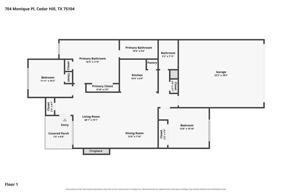 704 Monique Cedar Hill, TX 75104