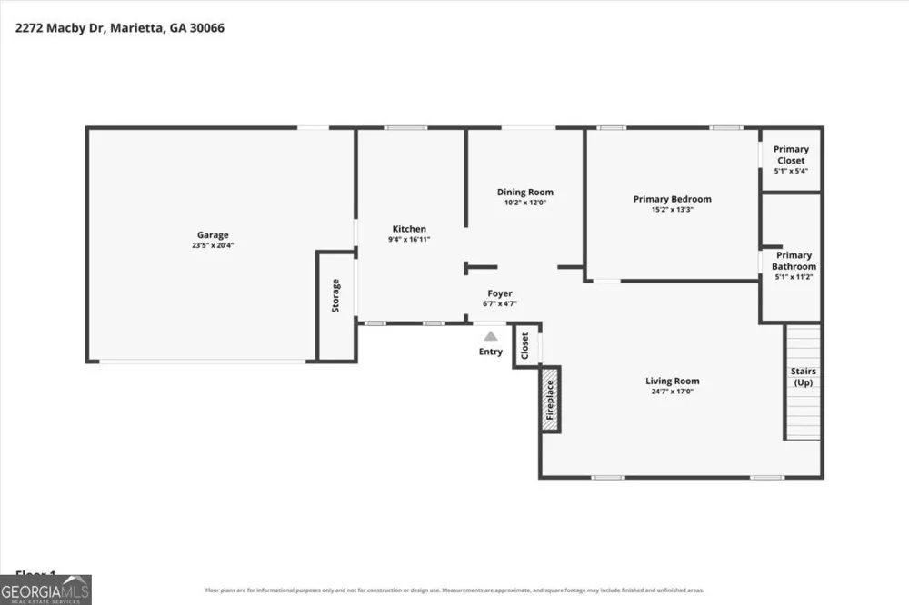 2272 Macby DR Marietta, GA 30066