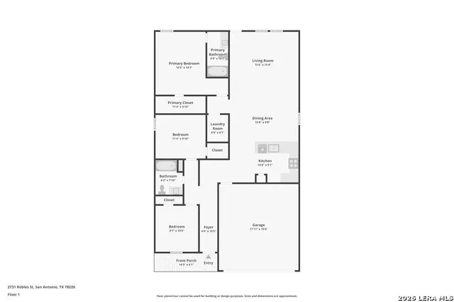 2731 ROBLES ST San Antonio, TX 78226