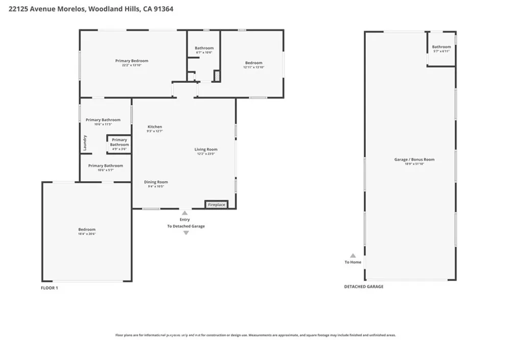 22125 Avenue Morelos Woodland Hills, CA 91364