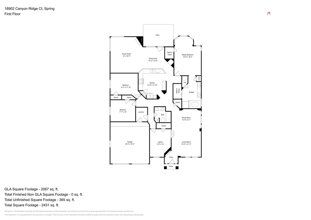 16902 Canyon Ridge Court Spring, TX 77379