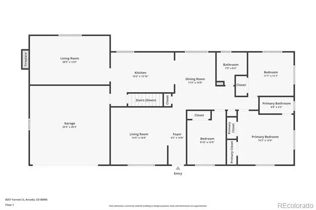 8257 Yarrow Court Arvada, CO 80005