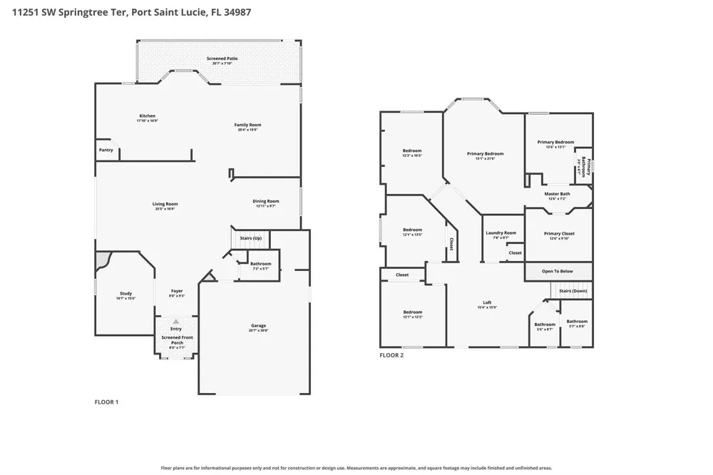 11251 SW SPRINGTREE TERRACE Port St. Lucie, FL 34987