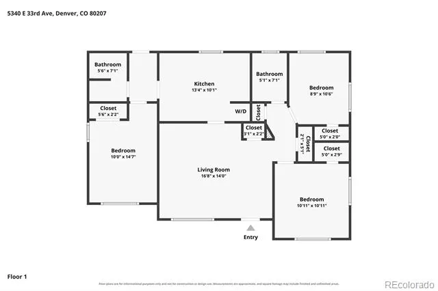 5340 E 33rd Avenue Denver, CO 80207