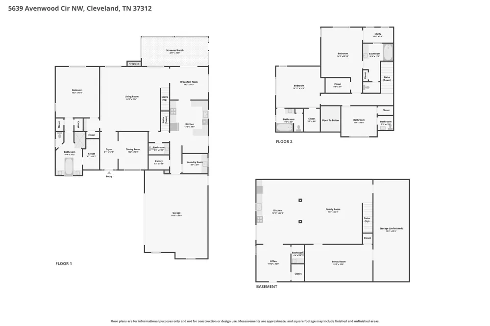 5639 NW Avenwood Circle Cleveland, TN 37312