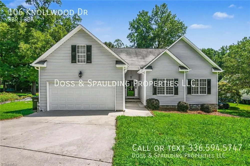 106 Knollwood Drive Jamestown, NC 27282