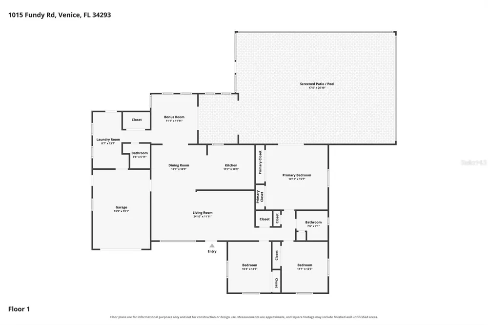1015 FUNDY ROAD Venice, FL 34293