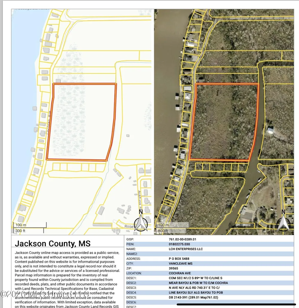 Cochran Avenue Moss Point, MS 39562
