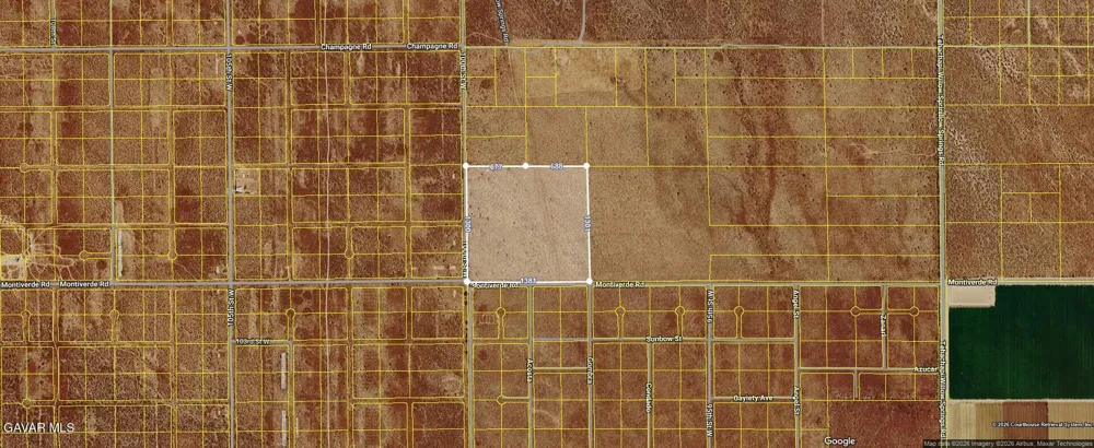100th St W & Montiverde Rd Rosamond, CA 93560