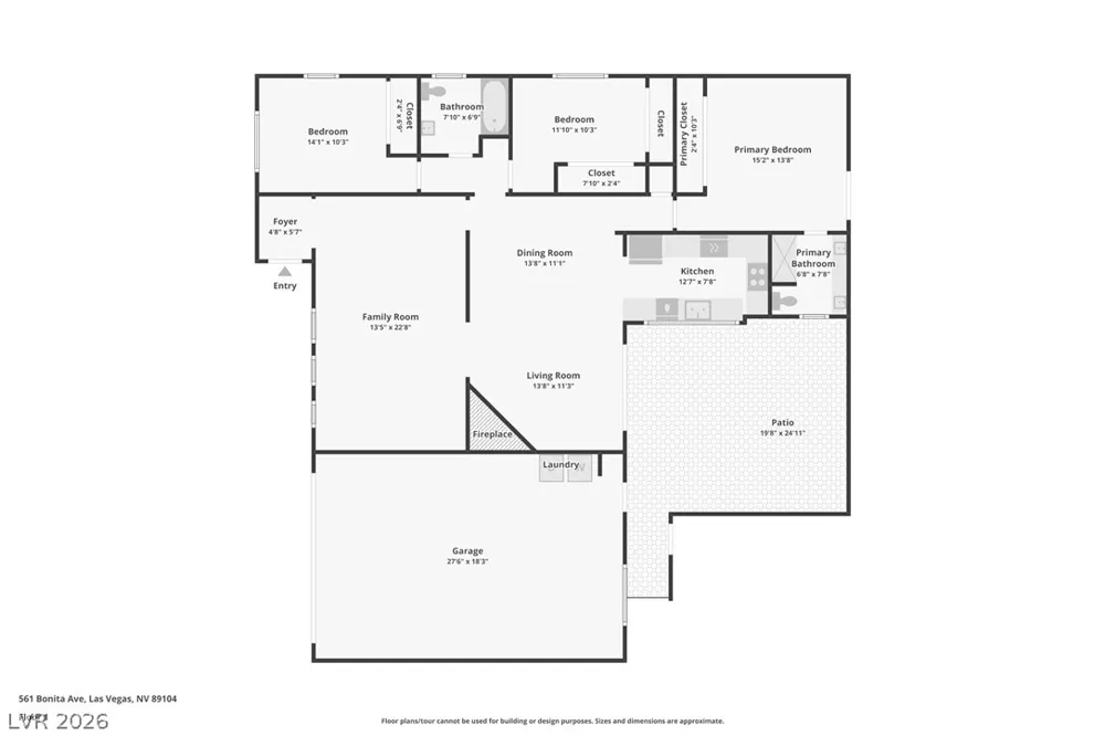 561 Bonita Avenue Las Vegas, NV 89104