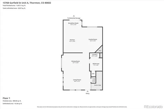 13768 Garfield Street #A Brighton, CO 80602