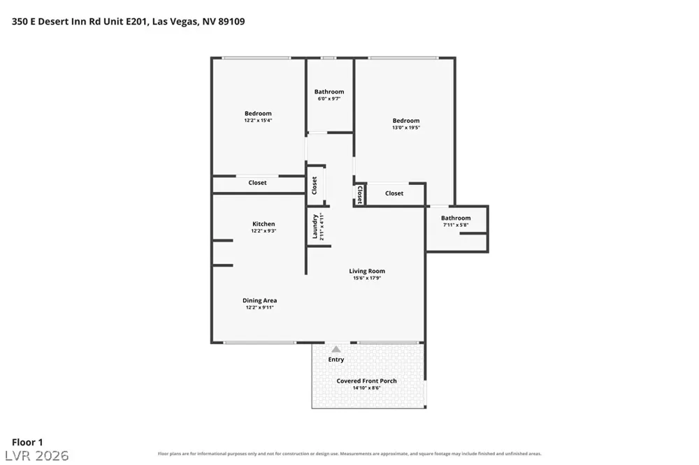 350 Desert Inn Road #E201 Las Vegas, NV 89109
