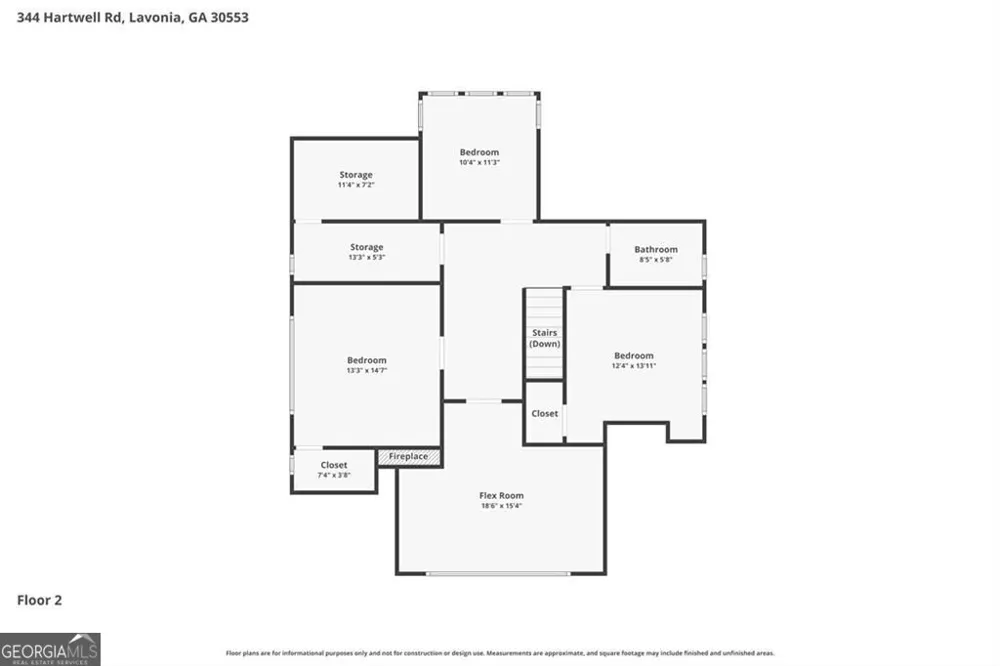 344 Hartwell RD Lavonia, GA 30553