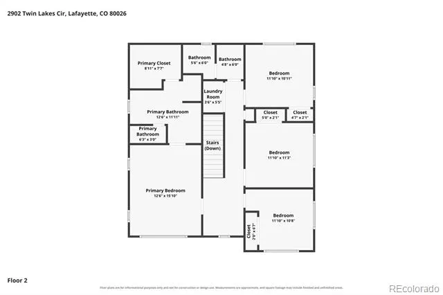 2902 Twin Lakes Circle Lafayette, CO 80026