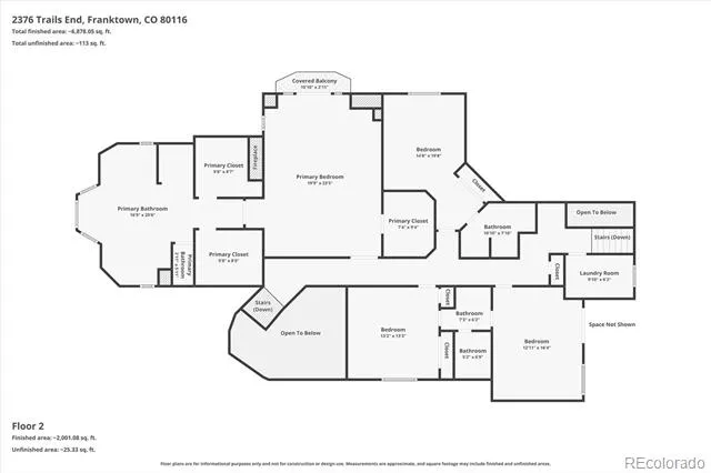 2376 Trails End Franktown, CO 80116