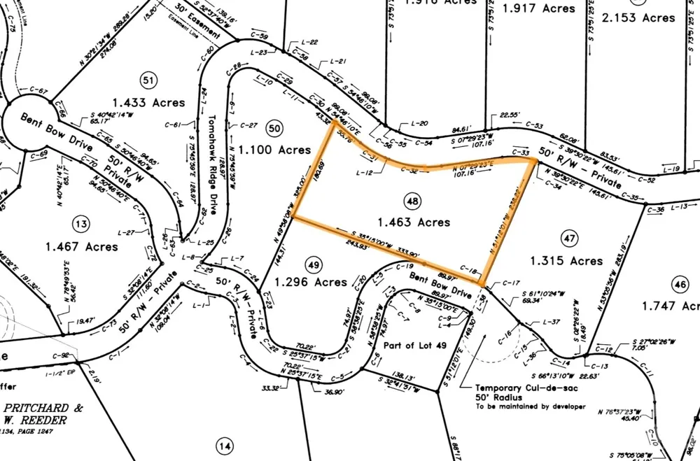 1.46 acres, Lot 48 Tomahawk Ridge Drive #Lot 48 Lenoir, NC 28645