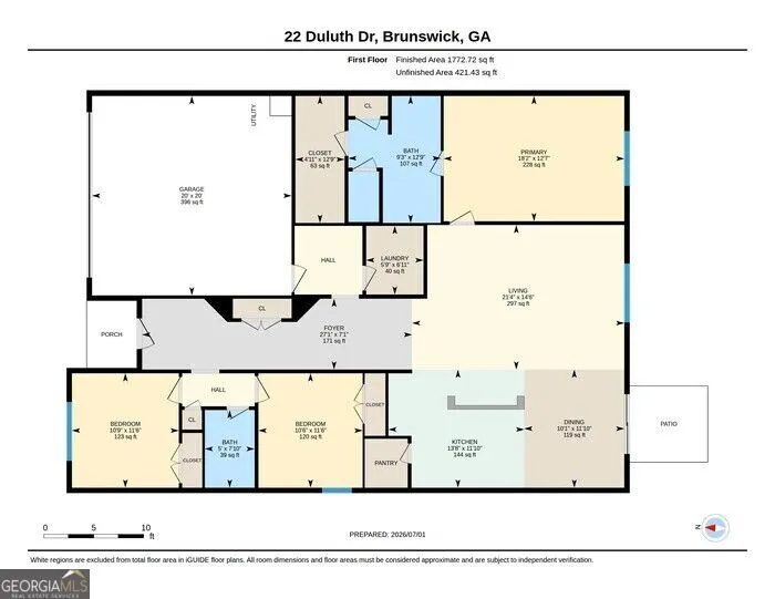 22 Duluth DR Brunswick, GA 31525