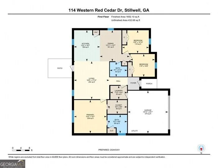 114 Western Red Cedar DR Springfield, GA 31329