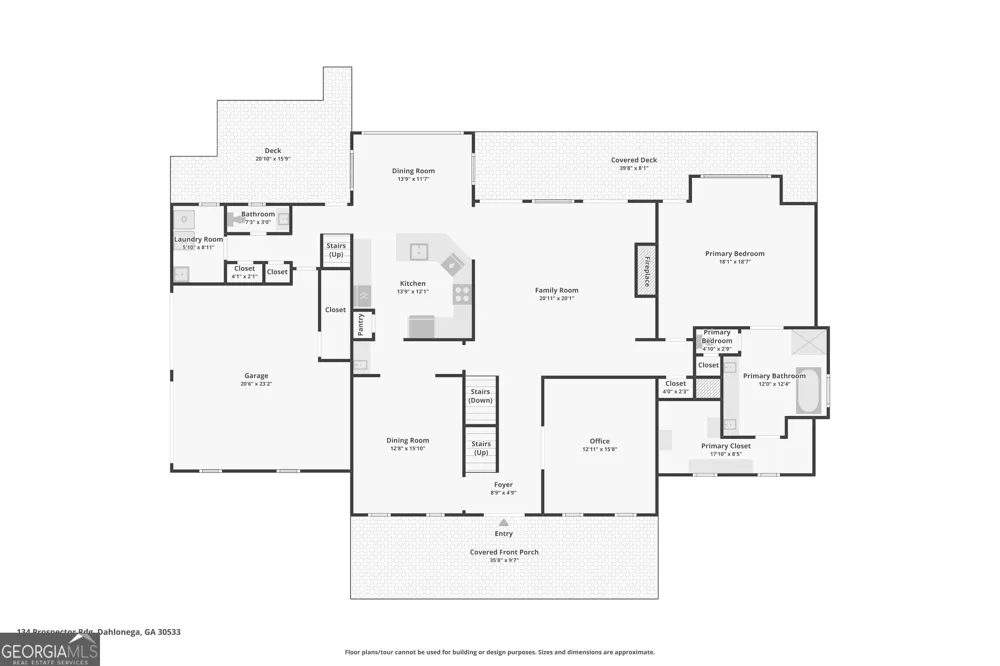 134 Prospector RDG Dahlonega, GA 30533