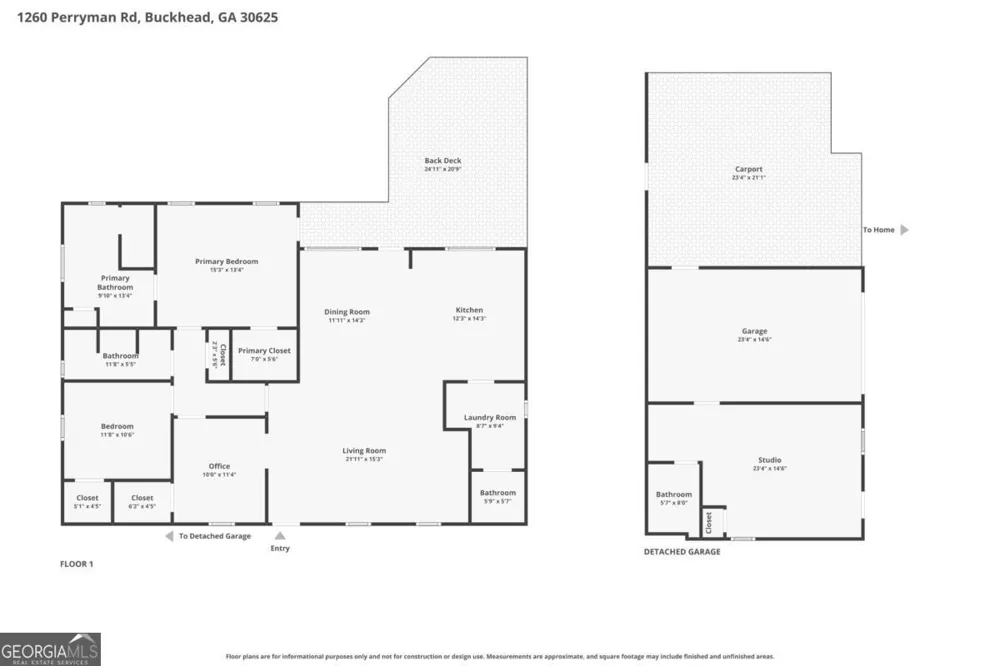 1260 Perryman RD Buckhead, GA 30625