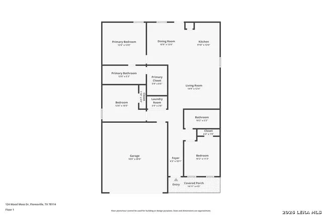124 Wood Moss Floresville, TX 78114