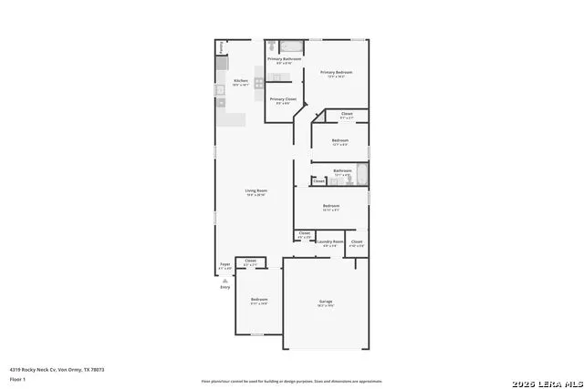 4319 Rocky Neck Cove Von Ormy, TX 78073
