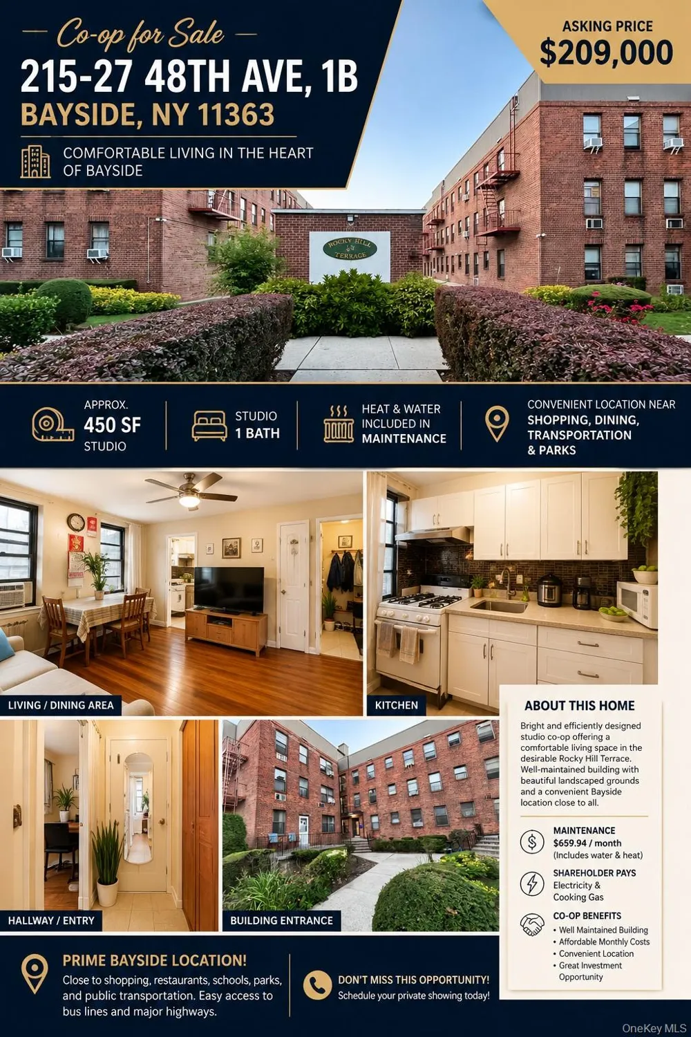 215-27 48th Avenue #1B Bayside, NY 11364