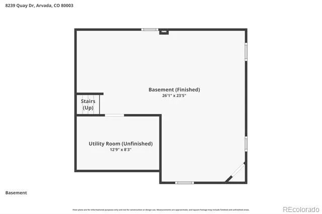 8239 Quay Drive Arvada, CO 80003