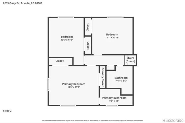 8239 Quay Drive Arvada, CO 80003
