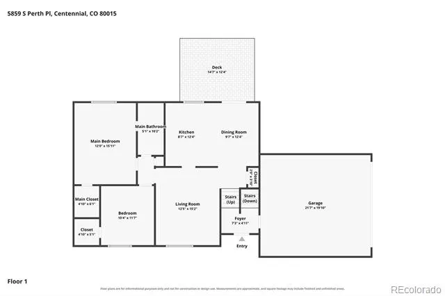 5859 S Perth Place Centennial, CO 80015