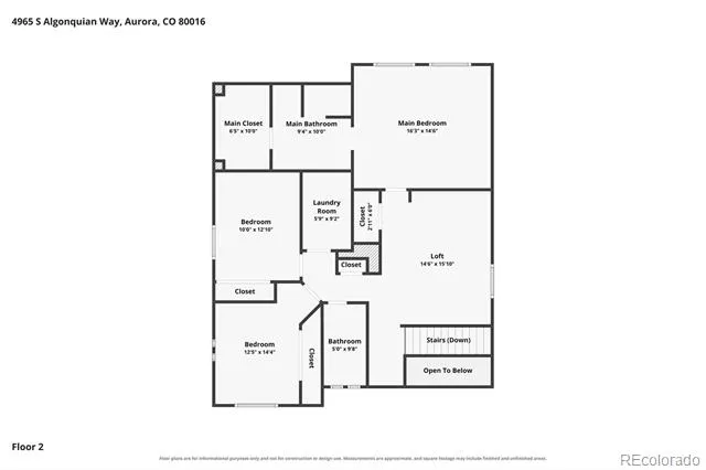 4965 S Algonquian Way Aurora, CO 80016